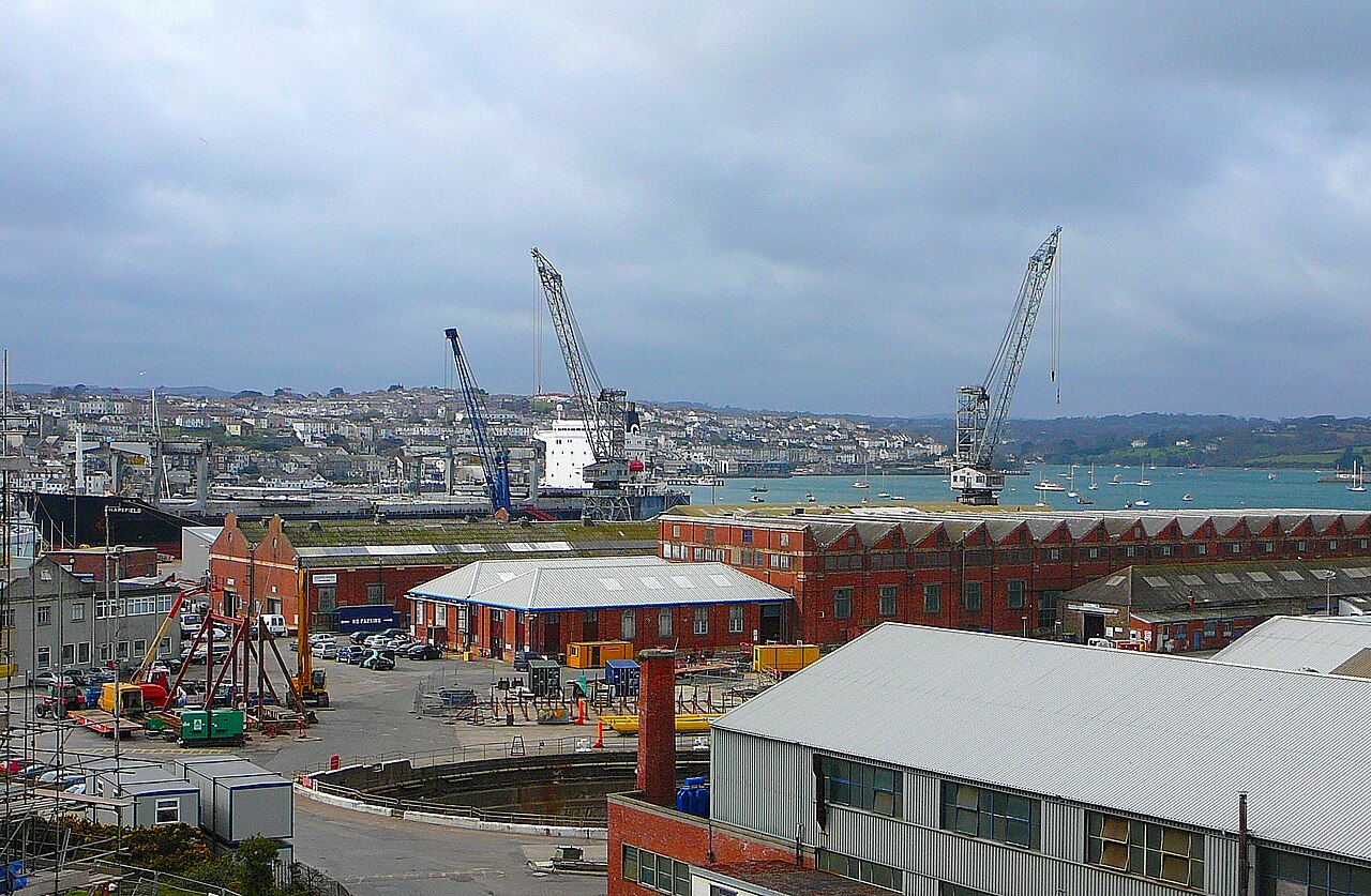 Falmouth Cornwall harbour
