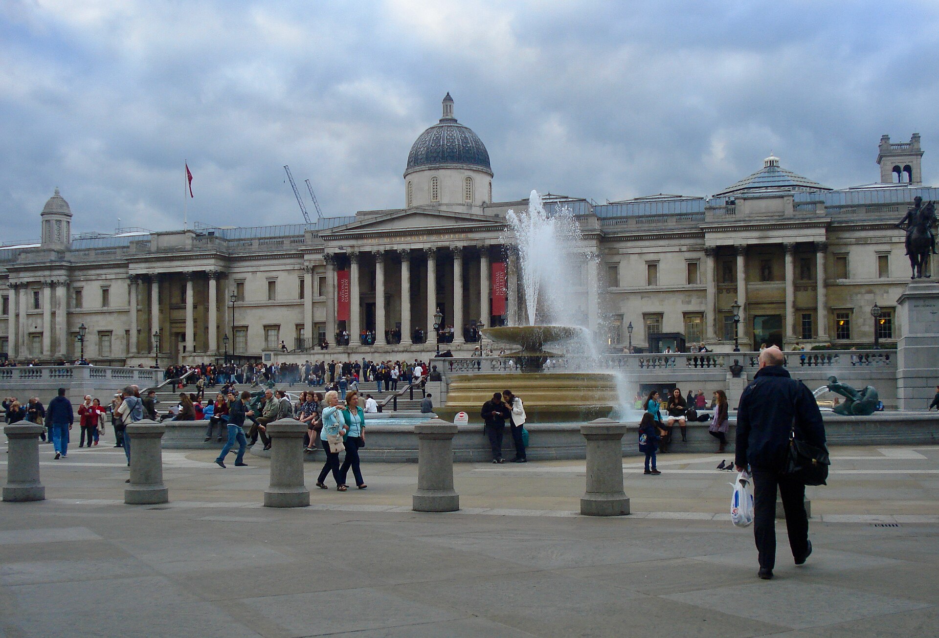 National Gallery en Trafalgar Square