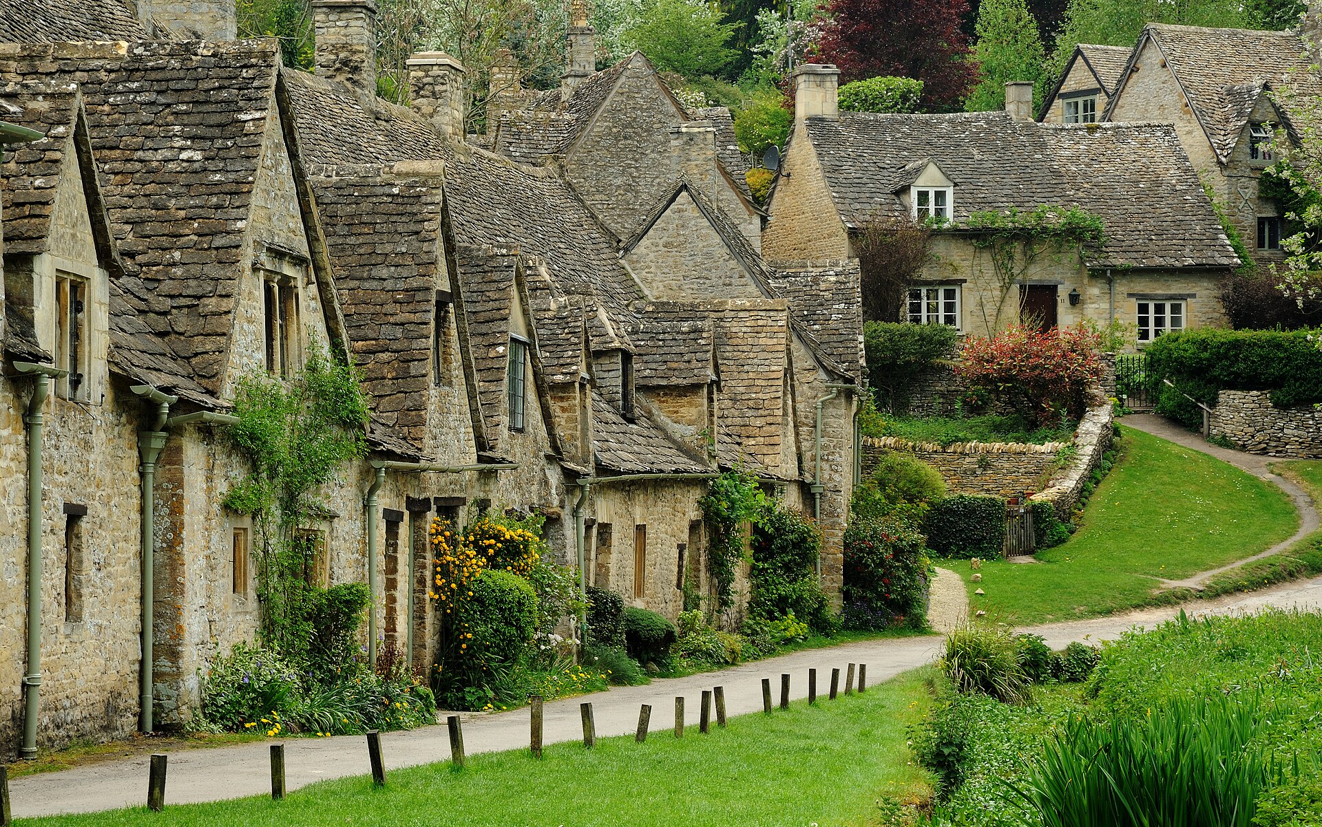 Bibury y casas de piedra